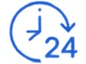 24時間365日対応